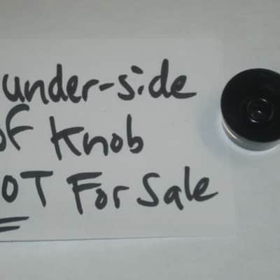 THREE lightly used genuine Gibson BLACK SPEED KNOBS (ONLY 3 of the 4 knobs from PRSK-010 set are for sale) from 2005 (see comparison pictures # 4,  # 5, and # 6 of bottom side) image 6