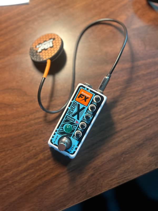 Rainger FX Reverb-X with Igor Pressure Pad Controller