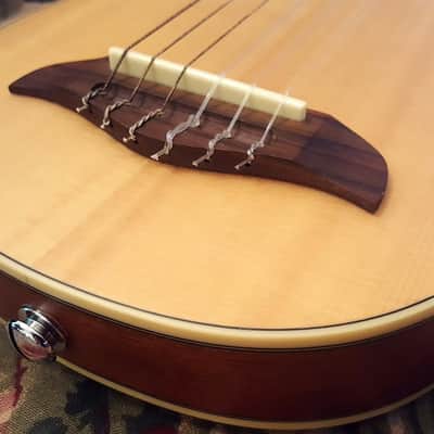 Washburn RO20 Nylon String Rover Travel Guitar - RARE - image 10