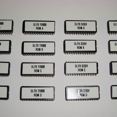 Custom Roland CR-8000 Eprom Drumkit Set For The Emu Drumulator.