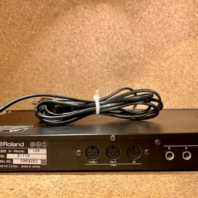 Roland D-110 Multi Timbral Sound Module – 1980s – Serviced – Warranty image 12