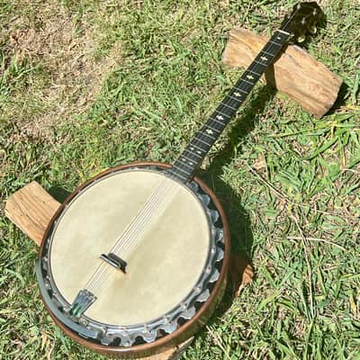 Vintage Ludwig Columbia 1930’s Tenor Banjo - Natural Walnut image 1