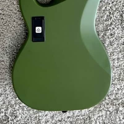 Mint Jackson X Series Concert™ Bass CBXNT DX IV, Laurel Fingerboard, Matte Army Drab image 8