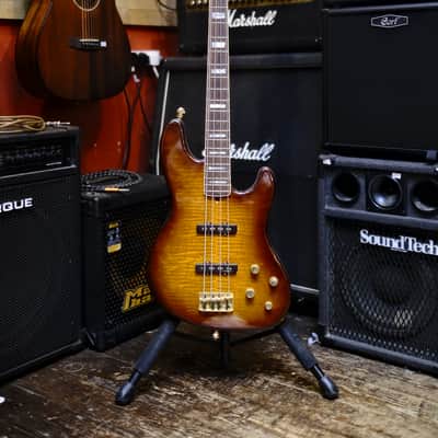 Fender American Deluxe FMT Jazz Bass 2002 - Bourbon Burst image 1