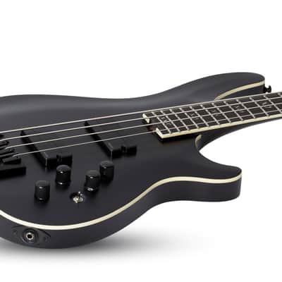 Schecter SLS Evil Twin-4 - Satin Black (1392) image 4