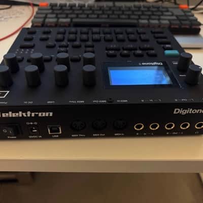 Elektron Digitone II 16-Voice Digital Synthesizer 2024 - Present - Black image 4