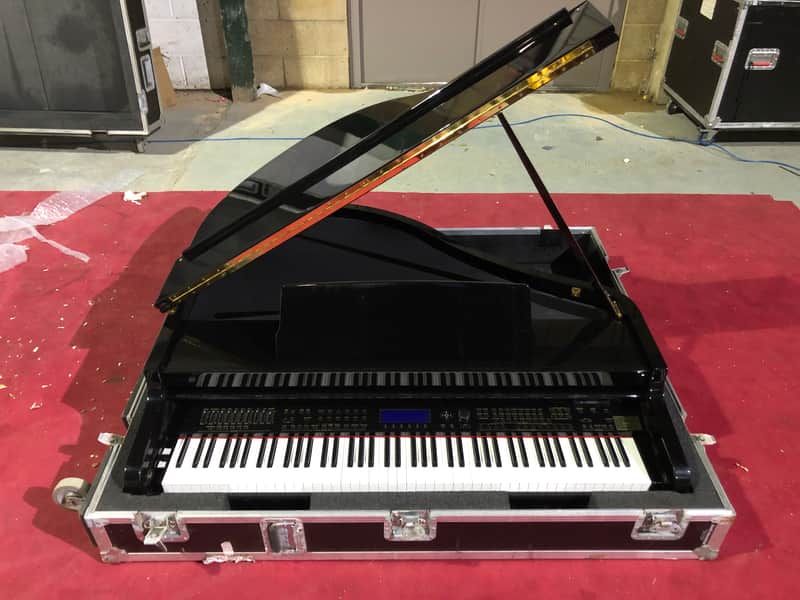 Valdesta Concerto 1000 Electric Piano owned and used by Rick Wakeman of YES 1990 Black image 1