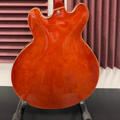 Vintage VSA500HB Reissued Series Semi-Hollow 2010s - Honeyburst image 3