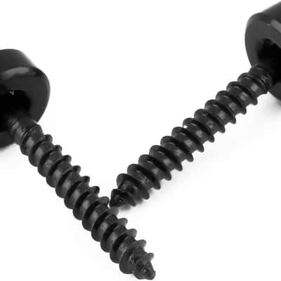 Guitar Neck Joint Bushings and Bolts Mounting Ferrules Metal with Mounting Screws for Electric Guitar or Bass Guitar Black 4Pcs. image 8