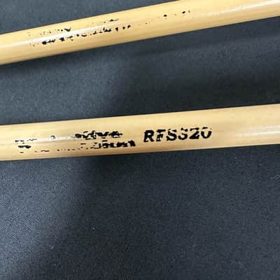 Innovative Percussion RFS320 Soft Vibe Mallets, Rattan Handles, Burgundy Cord - EXCELLENT image 2