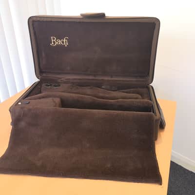 Vincent Bach Stradivarius Trumpet Case Brand new 1843 Brown | Reverb