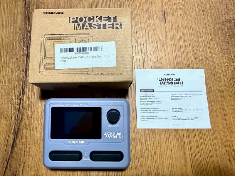 SONICAKE Pocket Master NAM loader image 1