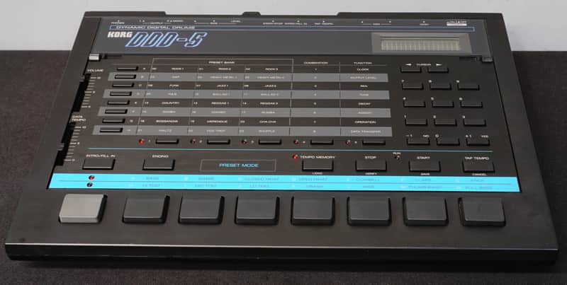 KORG DDD-5 Vintage 80s Dynamic Digital Programmable Drum | Reverb