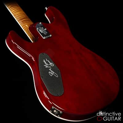 Ernie Ball Music Man Steve Morse LIMITED BFR Caramel Burst Flame #9 / 35 image 10