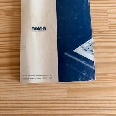 Yamaha MU5 Tone Generator Midi 1995 Excellent Condition with Owners Manual book image 16