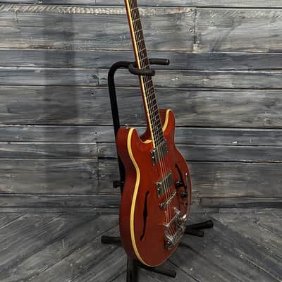 Used Hamer USA Newport Pro Electric Guitar with Hard Case image 5