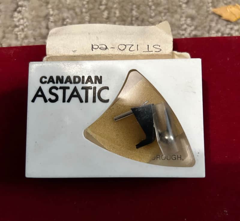 Astatic ST105-3d D5127 / ST120-ed Stylus/Needle for Turntable Cartridges image 1