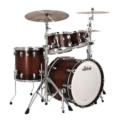 Ludwig L7462 Classic Oak Studio Outfit 7x10 / 8x12 / 16x16 / 16x22" Drum Set
