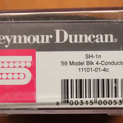 Seymour Duncan SH1n '59 4 Conductor Humbucker Pickup Neck Black image 2