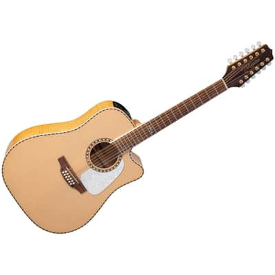 GD74CE-12U Dreadnought Natural Takamine image 1