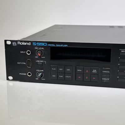 Roland S-550 Vintage Digital Sampler Rack Module 12-Bit image 3