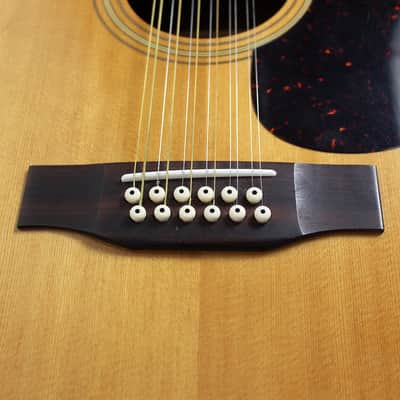 Used Epiphone PR-650-12 12-String Acoustic Guitar in Natural image 9