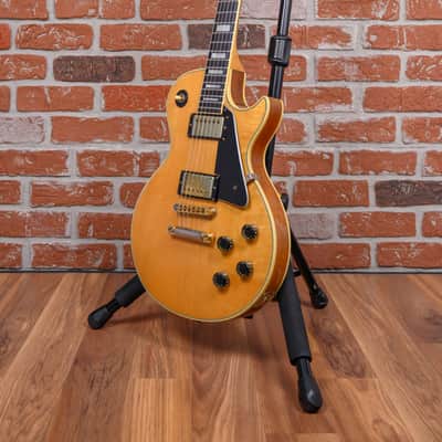 Gibson Les Paul Custom Plain Maple Top Natural 1979 w/Hard Shell Case image 5