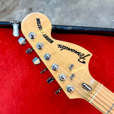 Fernandes Burny Custom Strat c 1970’s blackie original vintage mij Stratocaster japan matsumoku image 6
