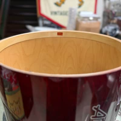 Andante Snare Drum Shell - Red Stain 10x14 image 2