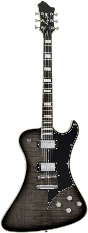 Hagstrom Fantomen Cosmic Black Burst w/Case image 1