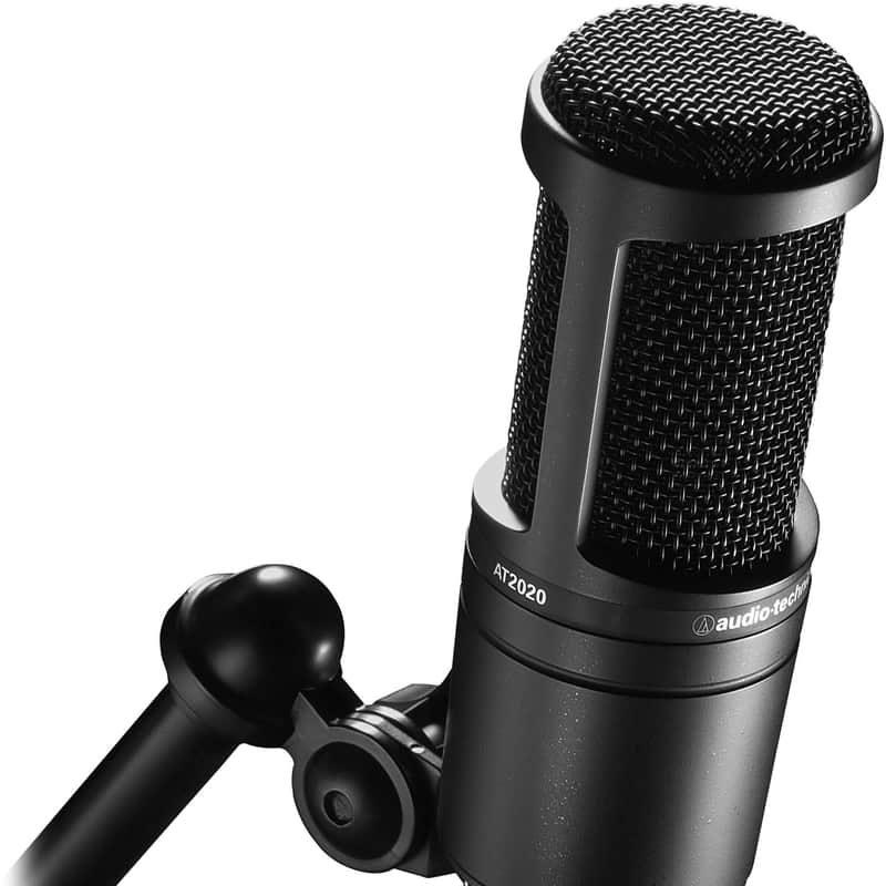 Audio-Technica AT2020 Cardioid Condenser Studio Microphone image 1