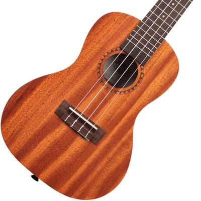 Kala KA-15C Satin Mahogany Concert Ukulele w/ Hard Case image 5