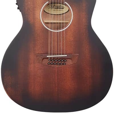 D'Angelico DAPLSG212AGDCP PREMIER FULTON LS Grand Auditorium Single Cutaway 12-String Acoustic-Electric Guitar image 5
