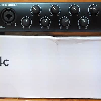 PreSonus Studio 1824C 18x18 USB-C Audio / MIDI Interface 2019 - Present - Black image 6
