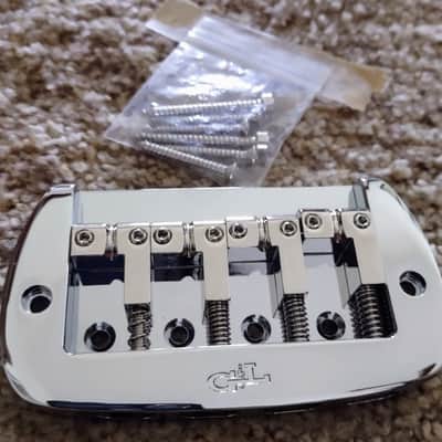 G&L Saddle Lock 4 String Bass Bridge - NEW image 1