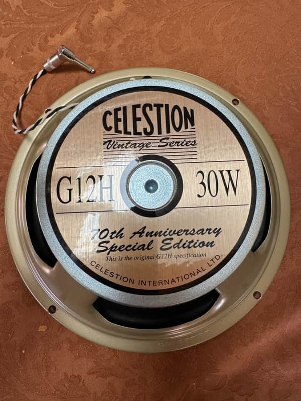 Celestion Celestion G12H 30W 8 ohm 70th Anniversary Special Edition Speaker 2020 image 1