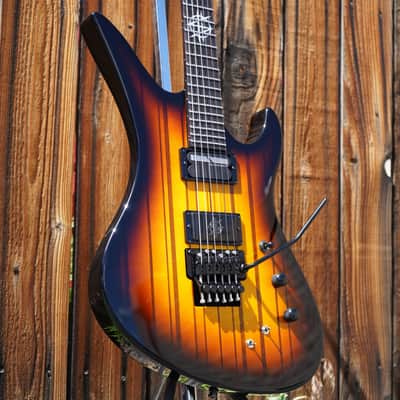 Schecter CUSTOM SHOP Synyster Gates FR-S USA Signature 6-String Electric - Vintage Sunburst with Pinstripes w/hard case image 9