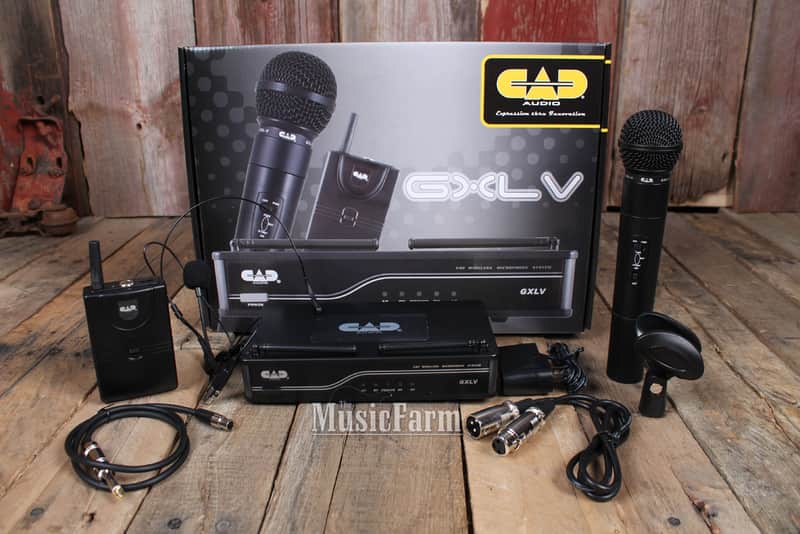 CAD GXLVHBH Handheld Mic/Belt Pack Wireless System image 1