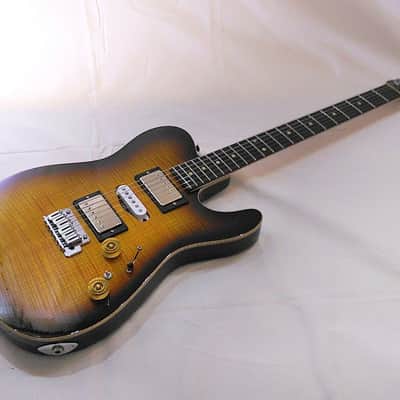 Tom Anderson Hollow T Drop Top Desert Sunset with Binding image 2