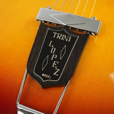 1968 Gibson Trini Lopez Custom Deluxe, Sunburst + OHSC image 7