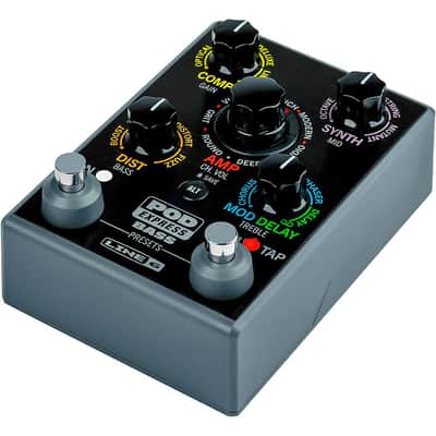Line 6 POD Express Bass Effects Pedal - Regular Black image 3