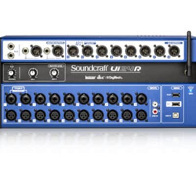 Soundcraft UI24R 24-channel Digital Mixer/USB Multi-Track Recorder With Wireless Control image 1