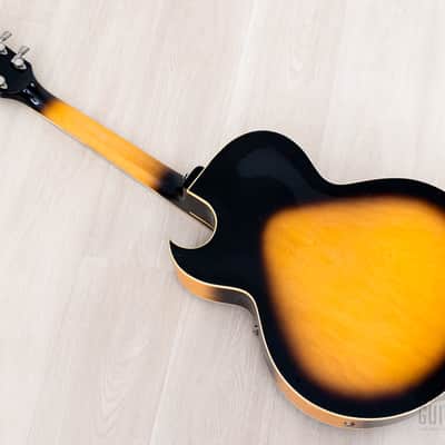 1975 Gibson ES-175 Vintage Hollowbody Guitar Sunburst, 100% Original w/ Case image 14