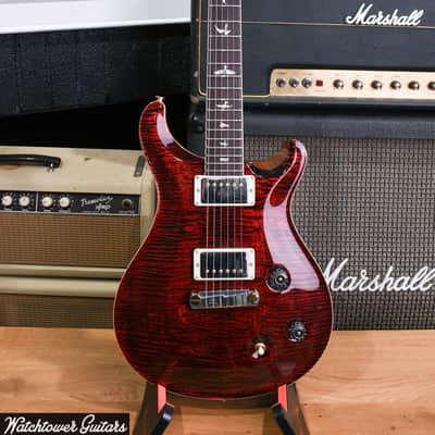 2024 Paul Reed Smith PRS 594 10 Top Fire Red Employee Guitar image 2
