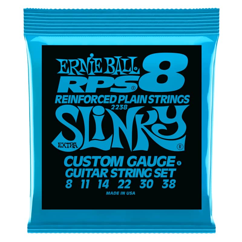 Ernie Ball 2238 RPS Extra Slinky Nickel Wound Electric Guitar Strings 8-38 image 1