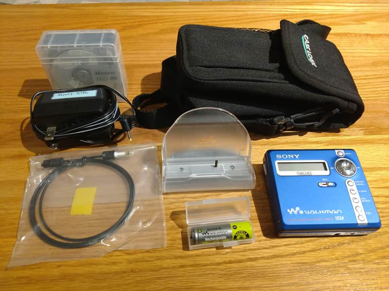 Sony MZ-N707 Net MD Walkman MiniDisc Recorder with | Reverb