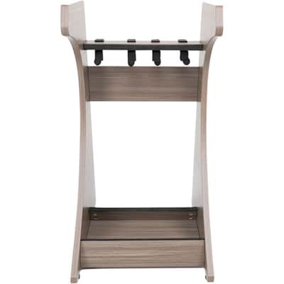 Gator Frameworks Elite Series 3 to 4-Space Guitar & Instrument Case Combo Rack Driftwood Grey Finish image 6