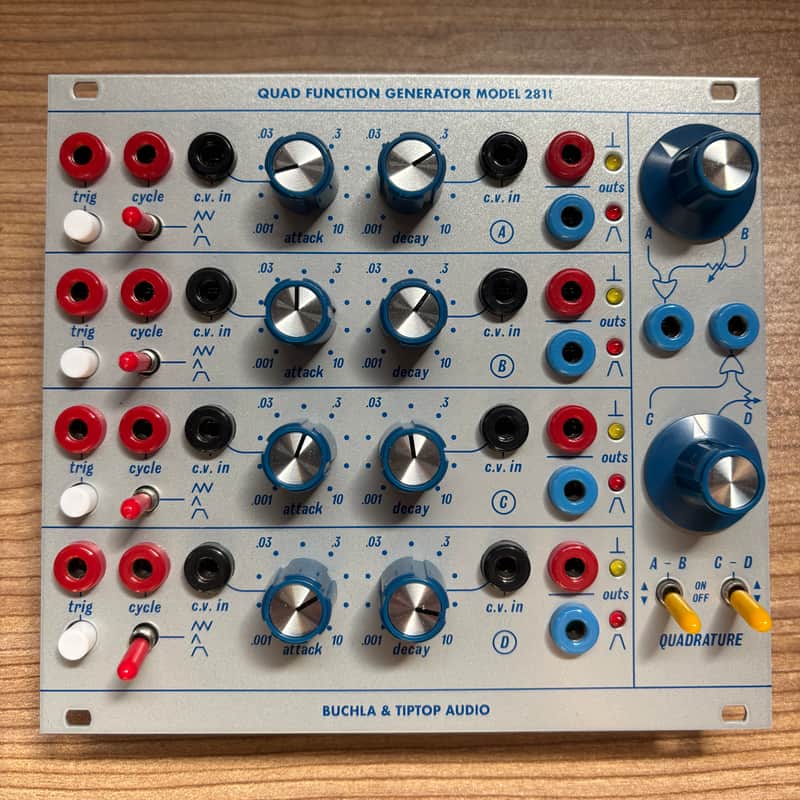 Tiptop Audio Buchla 281T Quad Function Generator