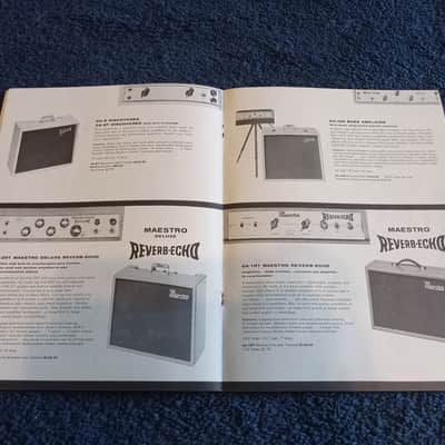 Vintage 1962 Gibson Full-Line Catalog! Rare, Original Case Candy, Paperwork! image 13
