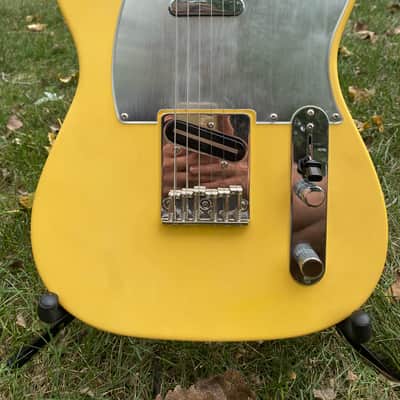 Custom Telecaster JEFF BUCKLEY Electric Guitar Yellow Boutique Instrument SEYMOUR DUNCAN HIPSHOT FENDER image 2